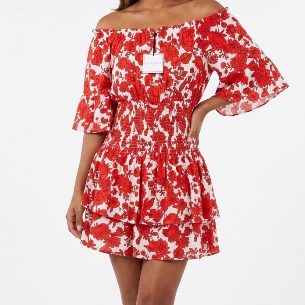 Premier Amour Off Shoulder Dress Size 12 NWT’S
